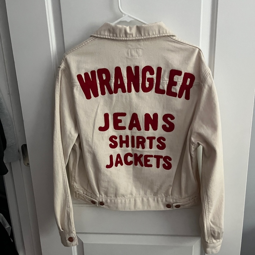 Wrangler Natural “Jeans Shirts Jackets” Natural Denim Jacket
